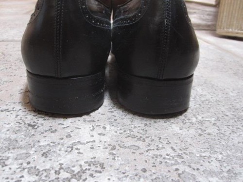 Vtg. Salvatore Ferragamo Leather Loafer w/Tassel 9 1/2 E BLACK Made in Italy - Picture 6 of 9