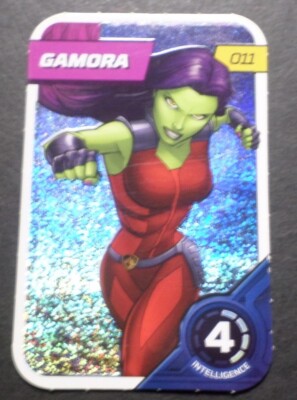 Karte Speciale 011 Gamora Sammlung Marvel Trotzen Tes Heros 2023 Comics Leclerc