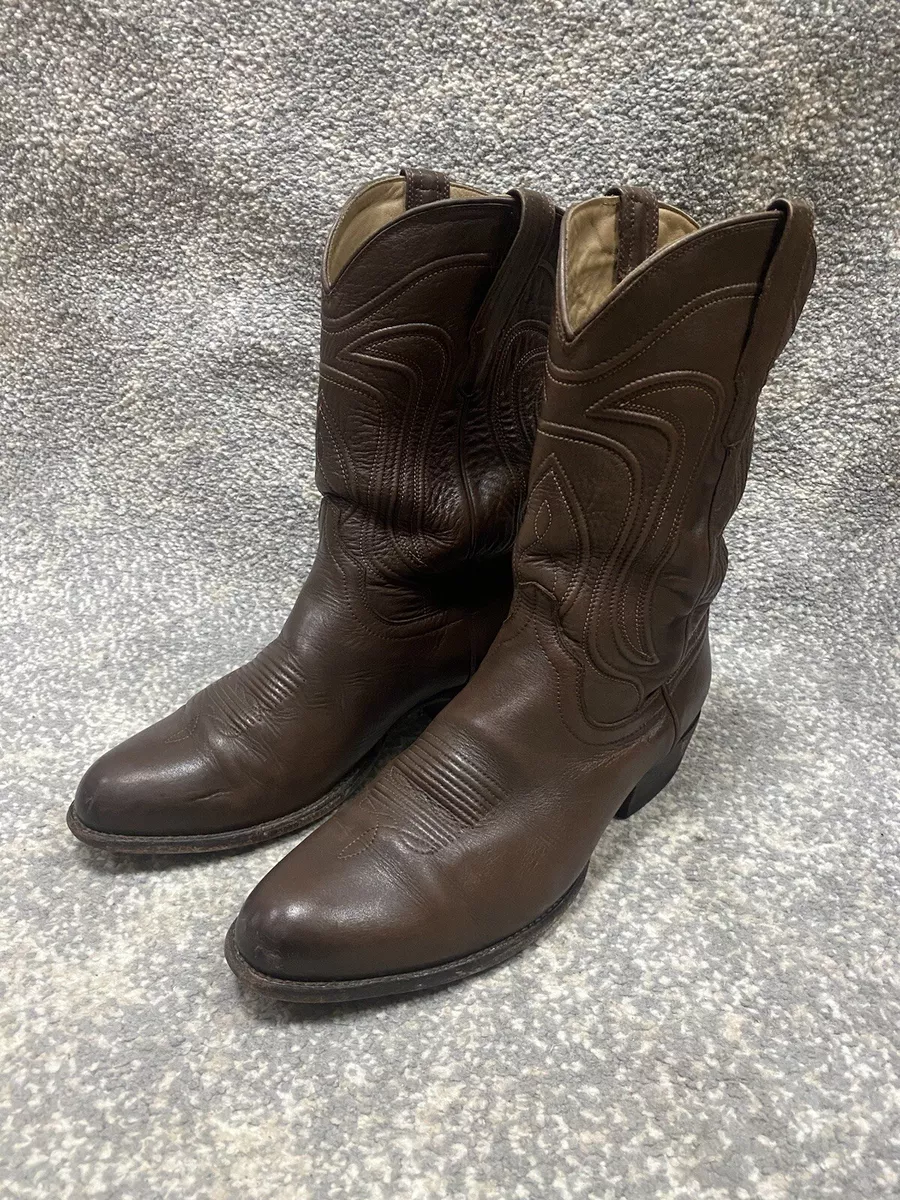 Tecovas Cartwright Boots Men Western Cowboy Leather chocolate Shoes size 12 EE
