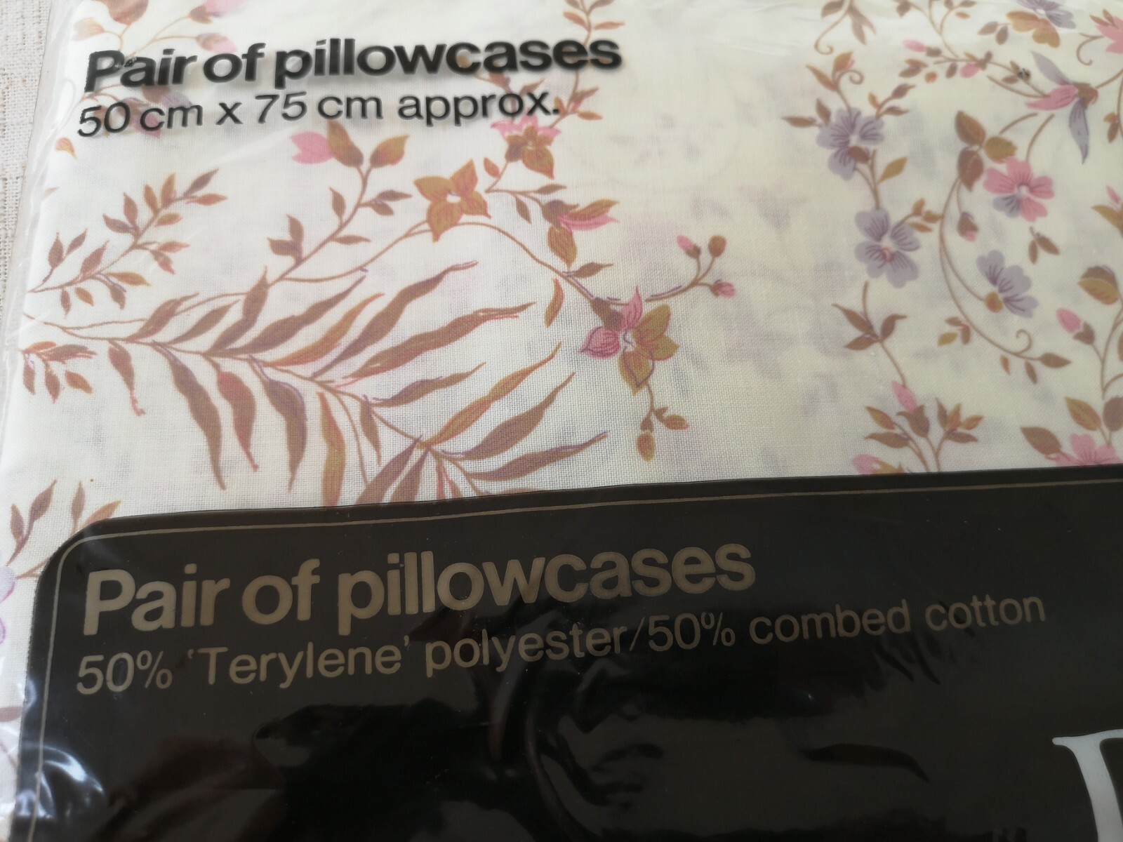 Dorma pillow cases x 2 Floral pinks NEW unopened gift vintage collectable Xmas eBay