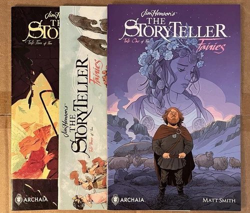 Jim Henson's The STORYTELLER Fairies #1, 3 & 4 (of 4) 2017 ARCHAIA BOOM! Comics