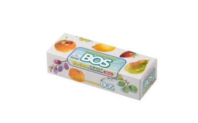 BOS Medium Amazing Odor Sealing Disposable Bags for Diapers, Pet Waste & Food