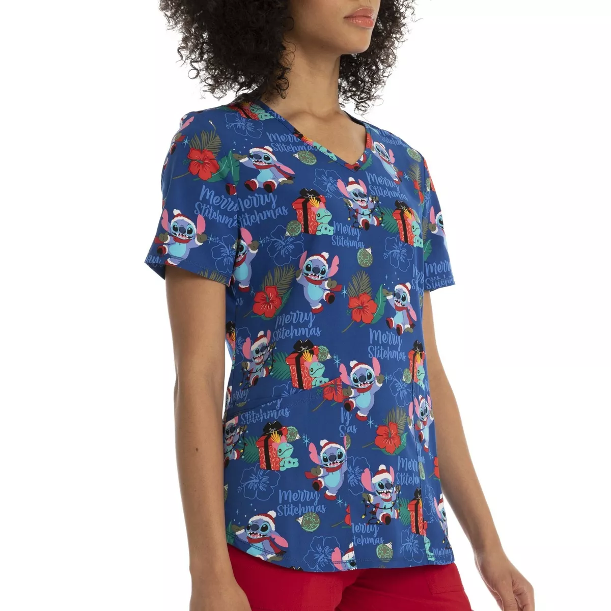 Plus size disney best sale scrubs