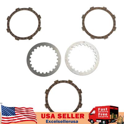 Clutch Kit Steel & Friction Plates fit for Yamaha YSR80 TZR50 TY50 MX80 GT80 USA