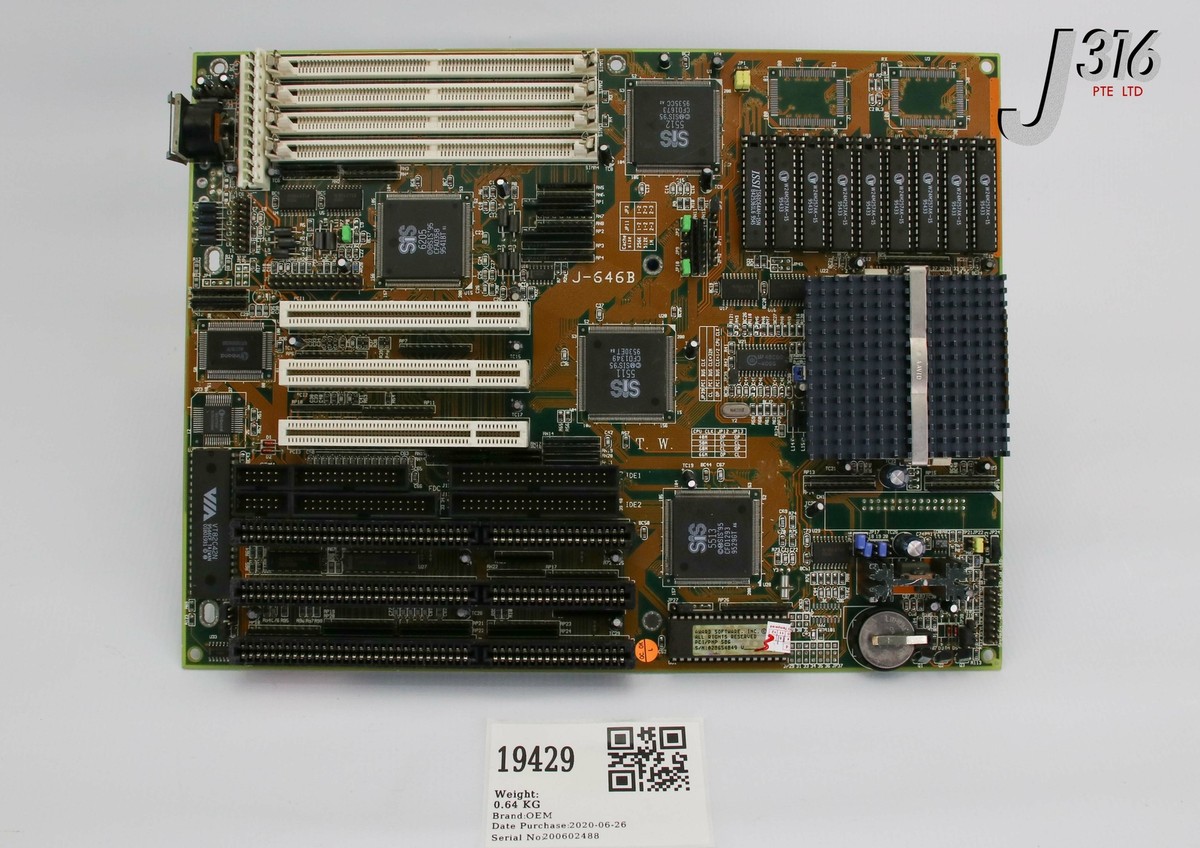 19429 J-MARK PCB, MOTHERBOARD J-646B | eBay