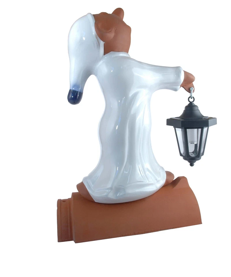 Dachschmuck | Firstschmuck | Firstfigur | Schlafwandler mit Laterne - Bild 2 von 4