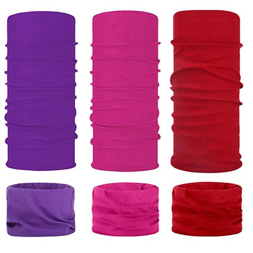 Men Women Bandana Face Scarf Headband Balaclava Mask Neck Warmer Snood Ski - Picture 7 of 23