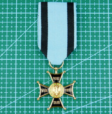 3347 WW2 POLISH ORDER VIRTUTI MILITARI 3RD CLASS POLAND REPLICA