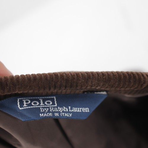 Polo ralph Lauren sport coat men's 40R three button brown corduroy jacket cotton - Picture 7 of 16