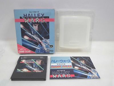 GAME GEAR -- HALLEY WARS -- Boxed. SEGA JAPAN GAME. Work