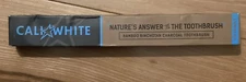 Cali White Bamboo Binchotas Charcoal Toothbrush Brand New