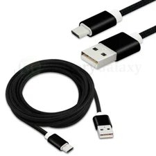 1-100 Lot USB Type C 10FT Braided Charger Data Cable Cord for Android Cell Phone