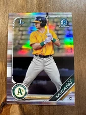 KYLE McCANN 2019 Bowman Draft Chrome REFRACTOR ROOKIE #BDC-126