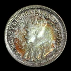 1917 Canada 10 Cents XF / AU - Pretty Toning!