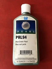 BRAND NEW PPG BLUE GREEN PEARL FLAKE PRL94 FULL 6 oz. BOTTLE DISCONTINUED
