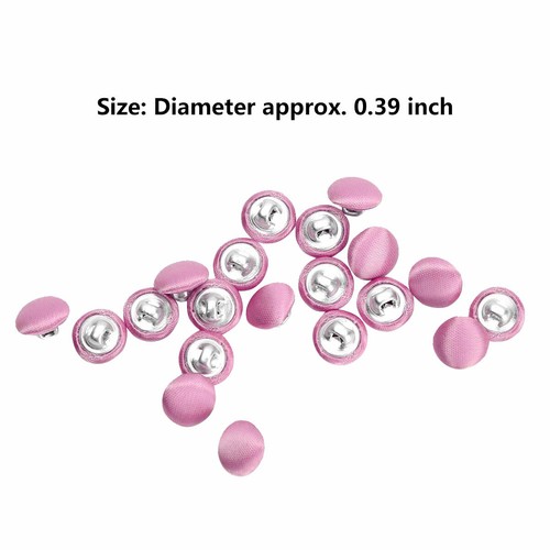 20x 10mm Smooth Satin Covered Metal Shank Buttons for Tuxedo Suit_Blouses Coat - Picture 63 of 79
