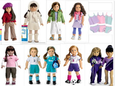 AMERICAN GIRL 18" Doll RETIRED OUTFIT COMPLETERS Your Choice