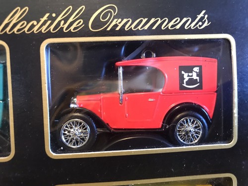 1995 MATCHBOX F. A. O. ORNAMENTS NIB 4-PACK 1ST EDITION RARE ITEM - Picture 3 of 8