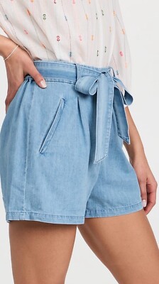 BB Dakota-Steve Madden Womens Sunshine Toast Chambray Casual Shorts XS & L NWT!