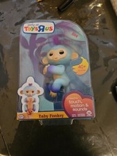WowWee Fingerling Ava Toys R Us Exclusive blue Baby Monkey