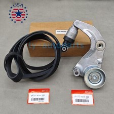 OEM Tensioner Pulley & Serpentine Drive Belt Kit For 2006-11 Honda Civic 1.8L US