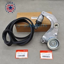 New Tensioner Pulley & Serpentine Drive Belt Kit For 2006-11 Honda Civic 1.8L US