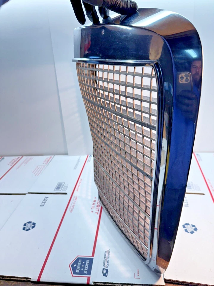 Rejilla radiador OEM 1965-1973 MERCEDES-BENZ W108 W109 280SE SEL 300SEL P5 Foto 4 de 4