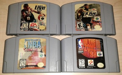 nintendo 64 basketball games