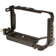 Camera Cage Kit Video Rig for Sony A6700 with 1/4"-20 and 3/8"-16 Cold Shoe