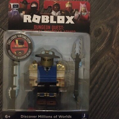 Roblox DUNGEON QUEST INDUSTRIAL GUARDIAN ARMOR NEW+Warrior Helmet!