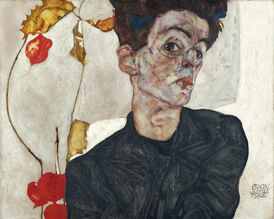 Egon Schiele Self-Portrait 8''x10'' Art Print 8x10