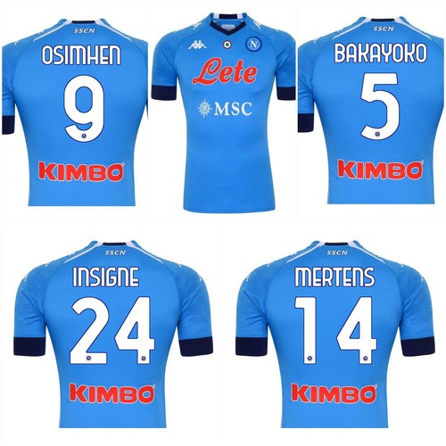1 Maglia calcio SSC NAPOLI KAPPA 2021 Osimhen Mertens Insigne Koulibaly  saldi | eBay
