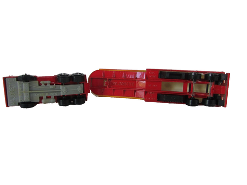 Majorette 364 Bernard Shell Tractor Trailer Diecast Plastic 1/100 France H3 - Picture 6 of 6