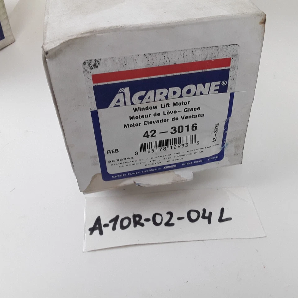 Motor ventana eléctrica delantera izquierda Cardone 42-3016 reman para Mercury Cougar 1999-2002 Foto 4 de 4