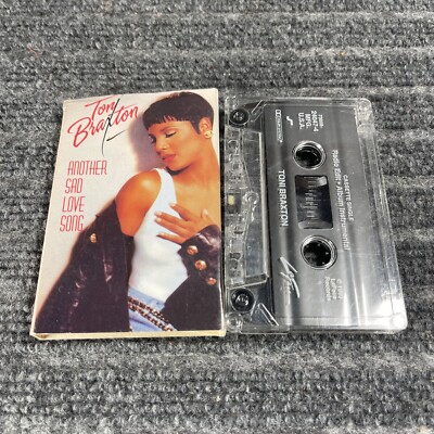 Toni Braxton Another Sad Love Song 1993 Cassette Tape Single Cardboard Sleeve