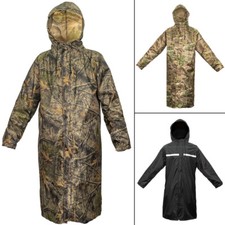 Outdoor Raincoat Hiking Waterproof Adult Lightweight Camouflage Long Raincoat.