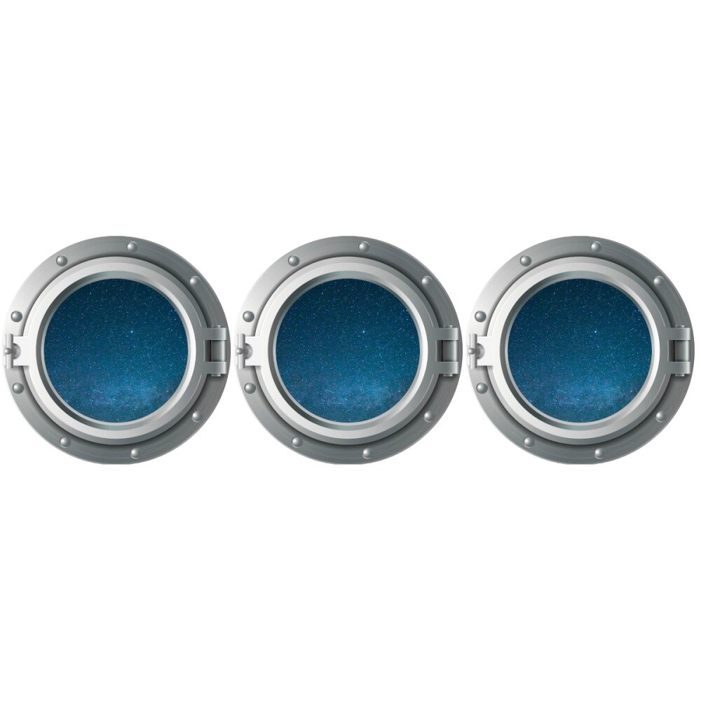 Decorative Stickers Living Room Wall Sticker Space View Wall Decals eBay