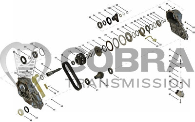 BMW ATC400, ATC500, ATC700 Transfer Case Shim Set (27107537629  
