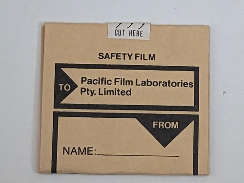Vintage Pacific Film Laboratories 8mm Film Return Postal Envelope