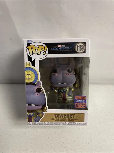 Funko Pop Wondercon Limited Edition Taweret 1189 Marvel Moon Knight Damaged Box