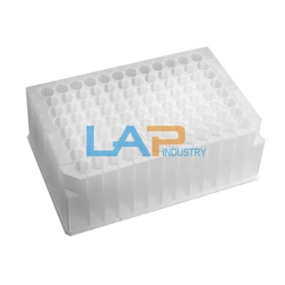 5pcs/bag For P-DW-20-C 96-well Clear Round Bottom 2mL Deep Well Plate