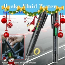 Brake Fluid Tester Pen Auto Oil Moisture Diagnostic Tool LED For DOT3 DOT4 DOT5