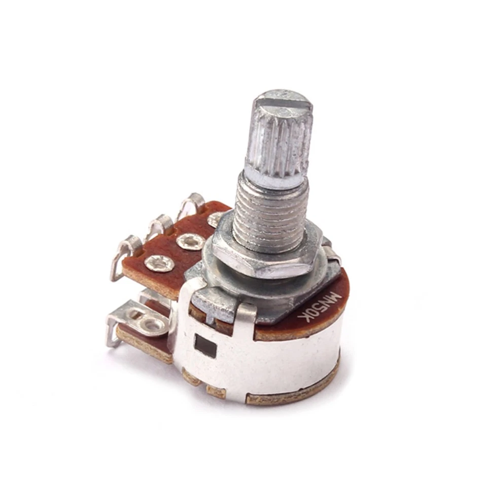 Ohm Linear Taper Mini Guitar Potentiometer Audio-potentiometers Amp - Image 2 of 4