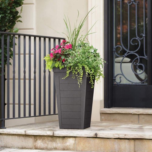 22.5 In. Savana Planter Slate - Picture 2 of 7
