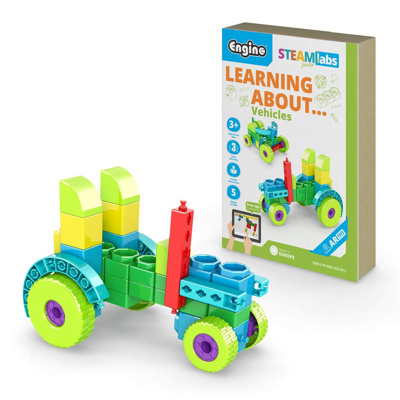Engino STL14 Steam Labs Toy Book, Multicolour