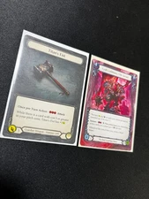 Hand Painted Lyath Goldmane, Vile Savant & Titan's Fist Flesh and Blood ALTERED