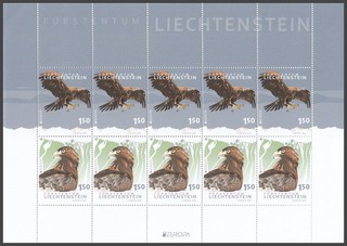 EUROPA CEPT Liechtenstein 2019 Kleinbogen/minisheet postfrisch/ (MNH)