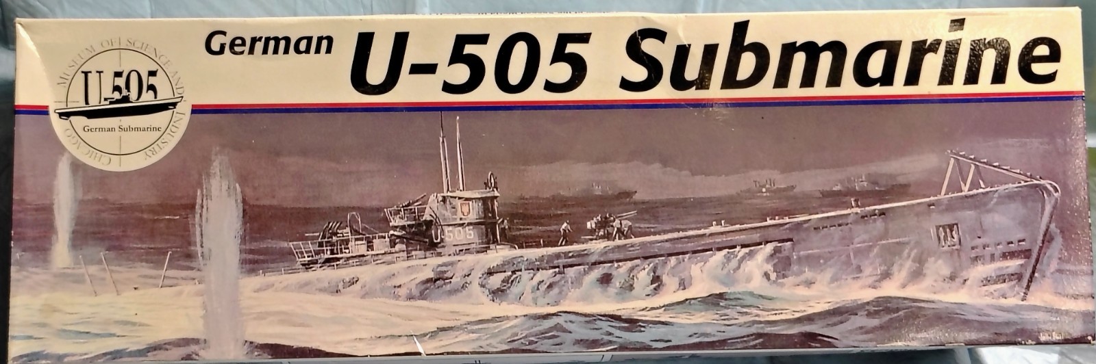 Revell 3102 1:209 scale German U-505 Submarine (released 200