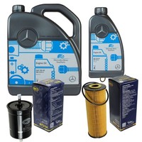 SCT Inspektionspaket 6L MB 5W-40 229.5 FüR Mercedes W202 C 180 R170 230 200