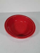Fiesta HLC Scarlet Red Fruit Bowl Small Ceramic Serving Bowl Made in USA